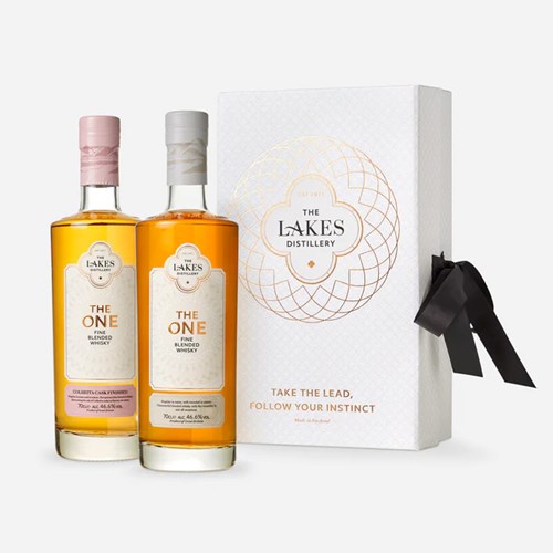 The Lakes The One Whisky Twin Gift Box 2x70cl - Premium Quality